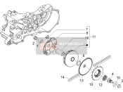 289519, Flanged Nut M10X1,25, Piaggio, 4