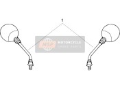 583111, Specchio Sx/dx, Piaggio, 2