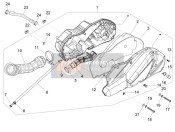 849589, CARBURETTOR-AIR Box Hose, Piaggio, 0