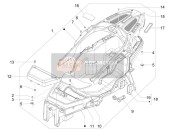 623599, INJECTIE-EENHEID Access Afdekking, Piaggio, 0