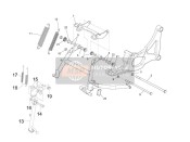 600443, Side Stand With I.P., Piaggio, 0