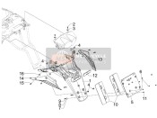 Abdeckung hinten - Spritzschutz