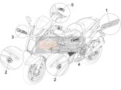 624568, Front Cover "Gilera", Piaggio, 3