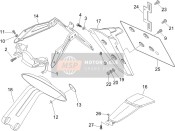 652976, Rear Splash Guard, Piaggio, 2