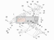 Suspensión trasera - Amortiguador/s