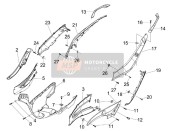 6550460090, Right Undertail Section, Piaggio, 0