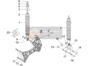 Suspension arrière - Amortisseur/s