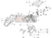 Capot arrière - Garde anti-éclaboussures