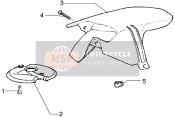 573321, Front Mudguard, Piaggio, 1