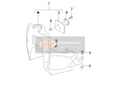 Guante delantero-Caja - Rodilla-Panel de guardia