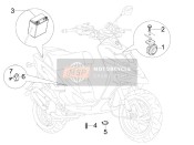 Interruttori del telecomando - Batteria - Corno