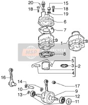 Cilindro-Pistón-Conector, Montaje-Cigüeñal