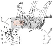 CM007015, COOLER-TANK Return Pijp, Piaggio, 1