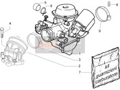 CM128204, Carburatore CVEK-304F, Piaggio, 0