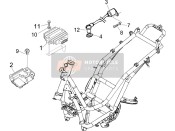 293845, Scr. Sparkplug Cap, Piaggio, 2