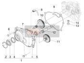 1A005376R, Roulement Axis Roue, Piaggio, 2