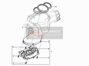 672138, Instrumentenpaneel Frame, Piaggio, 1