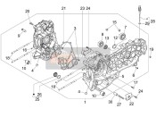 1A0009750A, Kurbelgehäuse, Piaggio, 0