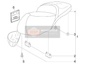 65710600EL, Saddle Assembly, Piaggio, 0