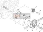 840193, Fixed Pulley, Piaggio, 4