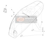 1B003744000D1, Saddle Assembly, Piaggio, 0