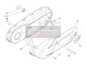 1A007154, Cover With Logo, Piaggio, 0