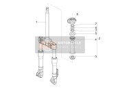 Tenedor/Tubo de dirección - Unidad de cojinete de dirección