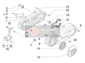 874136, Demper Uitlaat, Piaggio, 2