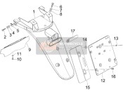 003054, Washer 4,3X8X0,5, Piaggio, 2