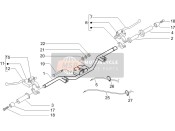 CM077413, Links Hydraulisch Pomp (Brembo), Piaggio, 0