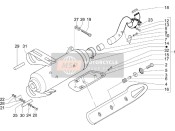 874957, Abrazadera Tubo Flexible, Piaggio, 0