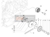 CM1038045, 6 Rollers Kit 7,4 G, Piaggio, 4