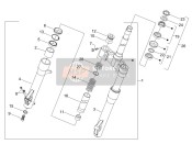 Forchetta/Tubo dello sterzo - Unità cuscinetto sterzo