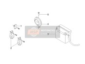 Fernbedienungsschalter - Batterie - Hupe