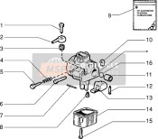 Onderdelen carburateur (2)