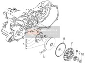 CM110309, Riemenscheibenhaelf, Piaggio, 0