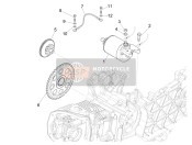 B014165, Starter Motor Gear, Piaggio, 0