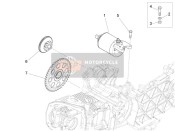 B014165, Starter Motor Gear, Piaggio, 1