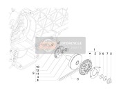 CM1038015, 6 Rollers Kit, Piaggio, 2