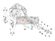 880650, Decompressor Counterweight, Piaggio, 2