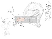643219, Electromagnetic Switch Support Bracket, Piaggio, 0