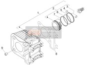 Cylinder-Piston-Wrist Pin Unit