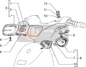 498439, 10 Traspar.**, Piaggio, 2