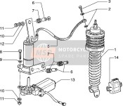 Automatisch instelbare achterdemper