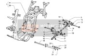 574504, Soporte Del Motor, Piaggio, 3