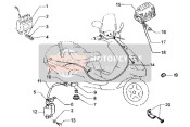 826115, Electronic Control Unit, Piaggio, 2