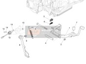 1C001463, Bequille Laterale, Piaggio, 0