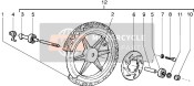 563605, Asse Ruota, Piaggio, 0