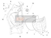 CM016804, Top Box Weatherseal, Piaggio, 1