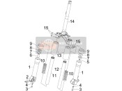 56332R, Gr. Forcella Ant. Completa, Piaggio, 1